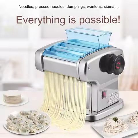 Automatic Pasta Maker Household Pasta Noodle Maker Dumpling Intelligent Noodle Making Machine Electr