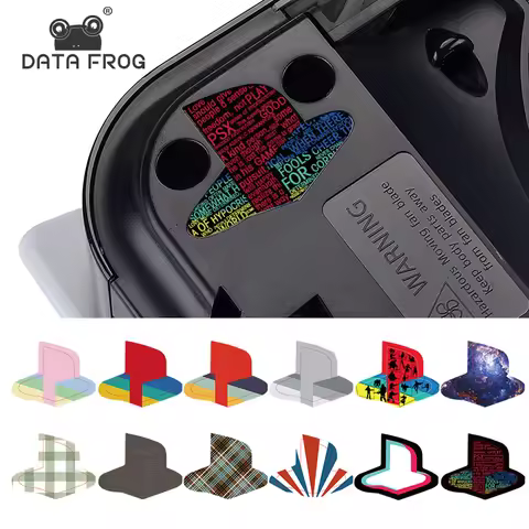 DATA FROG Custom Design Skin Sticker for PS5, Vinyl Decal Skins, Classic Retro Styles, Disc, Digital