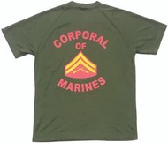 美國海軍陸戰隊 USMC CORPORAL 紀念T恤 排汗材質 SIZE：S