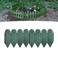 [Whcart] Decorative Garden Fence with Stake, Detachable, Waterproof, Lightweight, with Border for Fl