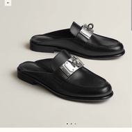 愛馬仕 新款大Kelly扣穆勒拖鞋