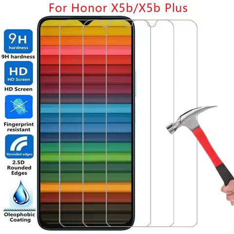 screen protector for huawei honor x5b plus protective tempered glass on honorx5b x 5b 5 x5 b xb5 5xb