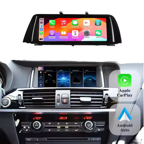 10.25'' Wireless CarPlay Touch Screen Stereo Radio For BMW X3/X4 F25/F26 F10 Dashboard Display Andro