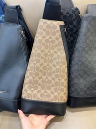 New 2025 Leather Cross Body Bag for Men Dominic Mens Waist Bag Chest Bag Shoulder Bag CY801 CY803 CY