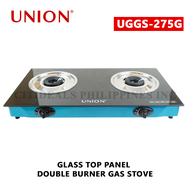 gas stove double burner Double Burner Stove Glass Top Tempered Gas Stove UNION GGS-275G