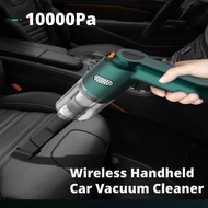 【LZ】❁  10000Pa Wireless Handheld Car Vacuum Cleaner 120W High Power Suction Cleaner Auto Vacuum Car Home Dual use 3 in 1 Vacuum Cleaner