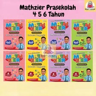 [SB] Mathzier Prasekolah 4 5 6 Tahun Buku Tadika Buku Latihan Matematik Prasekolah BM BI Sains