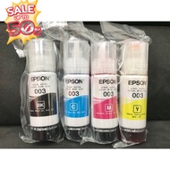 หมึก Epson 003 แท้% Epson L3110 / L3150 / L5190/L3210/L3216/L3250/L3256/L5290/L5296（สามารถออกใบเสร็จได้） #หมึกสี  #หมึกปริ้นเตอร์  #หมึกเครื่องปริ้น hp #หมึกปริ้น  #ตลับหมึก