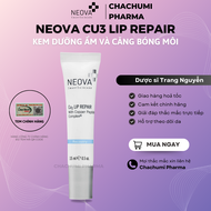 [TPHCM] Kem dưỡng ẩm và căng bóng môi NEOVA CU3 LIP REPAIR (14g)