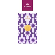 HABIB 1/2 Dinar 2.125g 999.9 Gold (Purple)