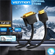 Vention HDMI To DVI Cable 1080P Bi-Directional Dvi-D 24+1 2m 3m 5m DVI Cable Adapter DVI D Converter