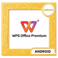 🔥Wakaoo - Android🔥WPS Office Premium | PowerPoint PDF Editor | Scanner | Converter Document ✨Softwar