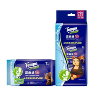 Tempo - Tempo 迷你裝 濕廁紙 清爽蘆薈味 (7片/包 X 6)（4897024513861）(新舊包裝隨機發送)