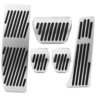 Non-drilling Non-slip Accelerator Gas Fuel Brake Foot Rest Pedal Pads For BMW 1,3 Series X1 E39 E46 