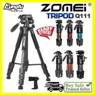 【KungFu】Zomei Q111 Professional Travel Portable Aluminum Tripod With Digital Camera SLR Original Tri