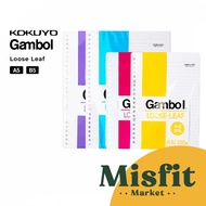 KOKUYO GAMBOL Loose Leaf Paper Refill A5 B5 Refill Binder Paper