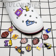 Clog Shoes Charms Professional Star Basketball Kobe Lakers NBA DIY Clog Charms Pins for Clog Shoes C