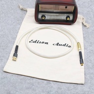 Edison audio 4-Core Silver-Plated DAC Decoder USB Cable, Type-A.turn.type-C HDMI Cable