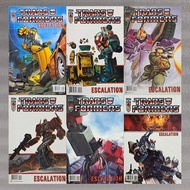 Transformers: Escalation 6/6 Complete Set (IDW Publishing I-P) Simon Furman, EJ Su (HTF)