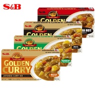 S&B Golden Curry Japanese Curry Mix / Curry Roux (6 servings x 2) 【日本咖喱块】Kari Jepun - 220g x 1 PACK