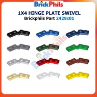 Brickphils Part 2429c01 1x4 Hinge Plate Swivel