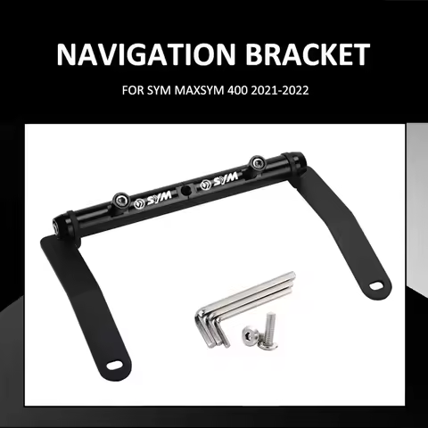 Motorcycle Mobile Phone Holder GPS Navigation Bracket Driving Recorder Stand Support FOR SYM MAXSYM 