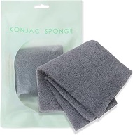 DAGEDA Natural Konjac Facial Sponges, Bamboo Charcoal Face Scrub Konjac Wash Cloth,Face Sponge for G