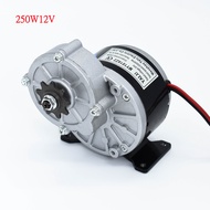MY1016Z จักรกลลดความเร็วแบบถาวร 250W350W24V36V รถแบตเตอรี่แบบมีสายสูบ จักรกลแบบหมุนด้วยไฟฟ้า DC ที่ม