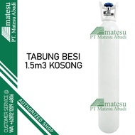 Tabung Oksigen 1.5m3 (10 ltr) Kosong Tabung Baru Seamless ANZON