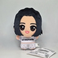 LE SSERAFIM EunChae Chibigurumi Doll Keychain Authentic Hanging Sign
