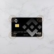 BINANCE SKIN CARD - Card Cover Skin Sticker - PLIATA ATM Card Sticker, E-Money, E-Toll
