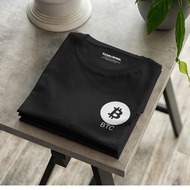 UNISEX T-shirt - Crypto T-shirt "Bitcoin BTC" - Cryptocurrency/ T-shirt Bitcoin/ T-shirt Crypto/ T-s