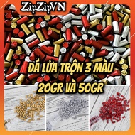 Flint mixed with 3 specialized colors for Zippo