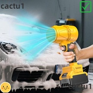 CACTU Turbo Blower Air Blower, Brushless Handheld Electric Cordless Leaf Blower, Durable High Speed 