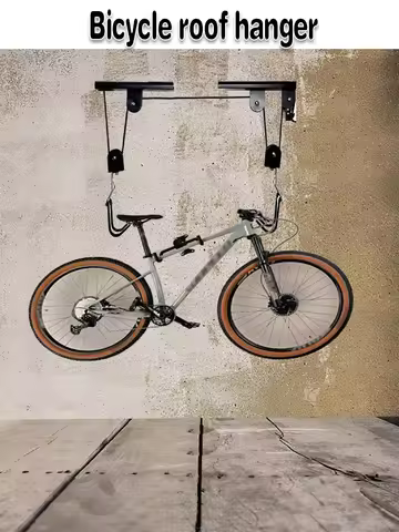 1pc Cycle Hanger Ceiling Mount Wall Top Suspension Rack Universal Roof Mount Cycle Rack Cycle Roof H