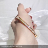 Diamond Titanium Steel Bracelet Full Diamond Bracelet Super Fairy Bracelet Stainless Steel Jewelry