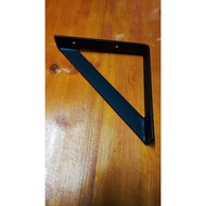SIKU Angle wall shelf, wooden shelf, iron plate
