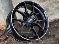 New Car Sport Rim Flow Forming RAYS VOLK RACING G025 Wheels 16x7J 4x100 ET38 Black Machine Lip - REA