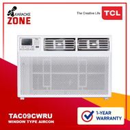 TCL TAC 09 CWR /U /  1.0hp Window Type Aircon Remote / Non Inverter / Fast Cooling / Aircon