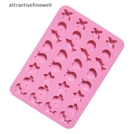 [attractivefinewell] Marine Life Gummy Mold Silicone Chocolate Mold Party Baking Mold Fire Paint Wax