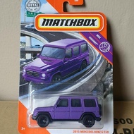 Original MATCHBOX 2015 MERCEDES benz G550 PURPLE