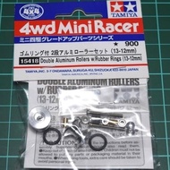 TAMIYA 15418 MINI 4WD double roller 13/12 w rubber/ Ring