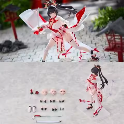 Sushing Presale 1/12 Scale Action Figures Battle Priestess Uesugi Sakura Body with Face Model Access