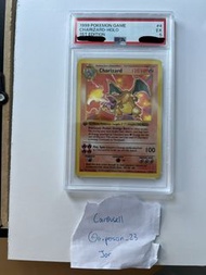 1999 Charizard 1st first edition PSA 5 寶可夢 初代 噴火龍 英文版