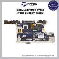 Dell Latitude E7450 i7-5600U Laptop Motherboard 0R1VJD Y15C1 ZBU10 LA-A961P (Refurbished)