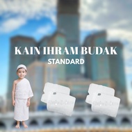 KAIN IHRAM budak lelaki COTTON standard - KAIN IHRAM budak-budak INSTANT DAN BIASA - KAIN IHRAM 5 - 