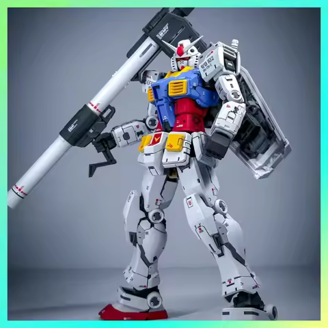 【AT A SALE】FAT CAT Model MG 1/100 RX-78-2 Ver.2.0 Original Mobile Suit Assembly Model Kit Custom Col