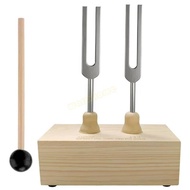 WMH Metal Yoga Tuning Forks 432Hz 528Hz Vibration Forks for Sound Healing Enduring
