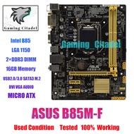 ASUS B85M-F Motherboard M-ATX Intel B85 LGA1150 DDR3 16GB SATA2/3 VGA PCI-E 2.0