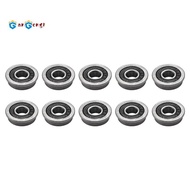 10Pcs F695-2RS Bearing 5X13X4mm Flanged Miniature Deep Groove Ball Bearings F695RS for VORON Mobius 